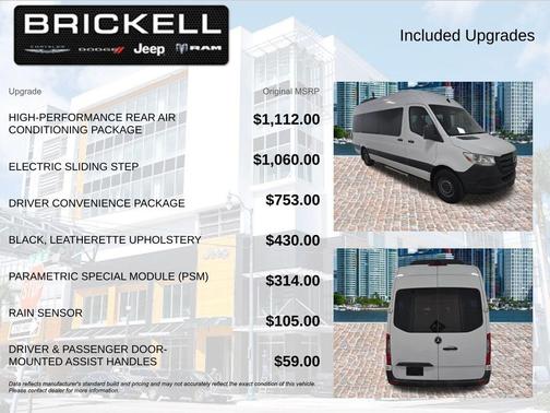 Arctic White 2021 Mercedes-Benz Sprinter 2500 High Roof