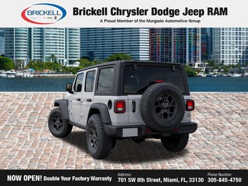 Bright White Clearcoat 2026 Jeep Wrangler Willys