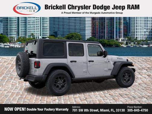 Bright White Clearcoat 2026 Jeep Wrangler Willys