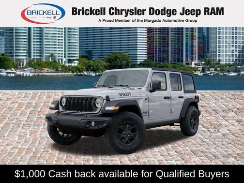 Bright White Clearcoat 2026 Jeep Wrangler Willys