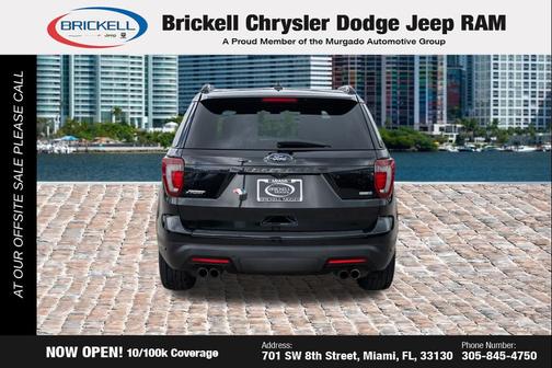 SHADOW BLACK 2018 Ford Explorer Sport