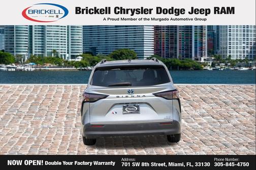 Celestial Silver Metallic 2024 Toyota Sienna XLE