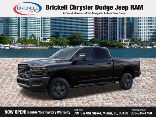 Diamond Black Crystal Pearlcoat 2026 RAM 2500 Tradesman