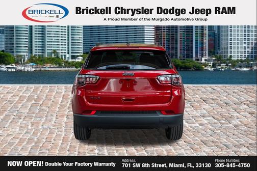 Red Hot Pearlcoat 2026 Jeep Compass Latitude