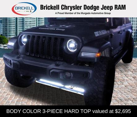 Silver Zynith Clearcoat 2022 Jeep Gladiator Overland