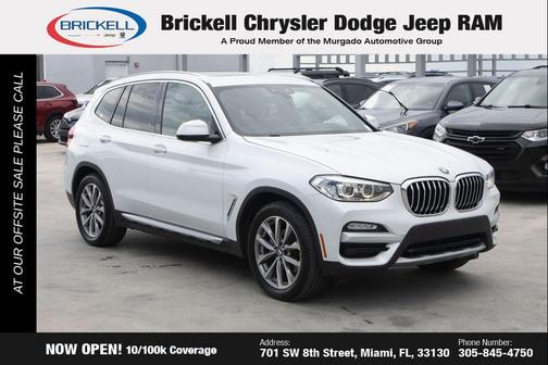 2019 BMW X3 sDrive30i