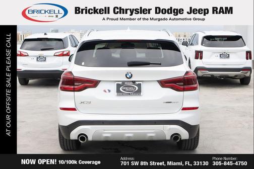 2019 BMW X3 sDrive30i
