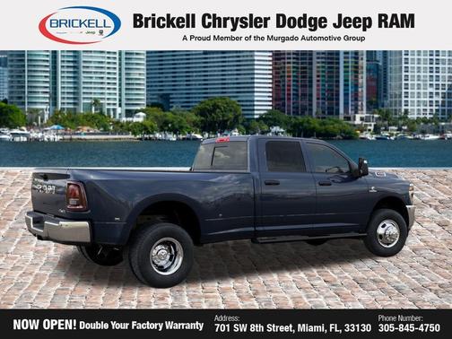 Forged Blue Metallic 2026 RAM 3500 Tradesman Crew Cab 4x4 8' Box