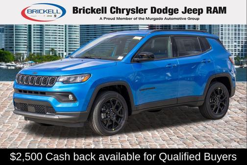 Hydro Blue Pearlcoat 2026 Jeep Compass Latitude