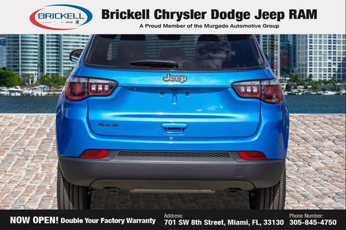Hydro Blue Pearlcoat 2026 Jeep Compass Latitude
