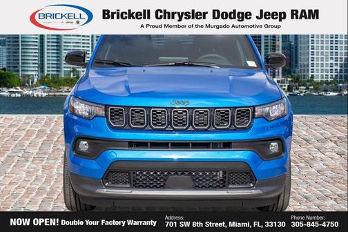 Hydro Blue Pearlcoat 2026 Jeep Compass Latitude