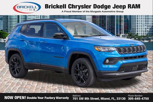 Hydro Blue Pearlcoat 2026 Jeep Compass Latitude