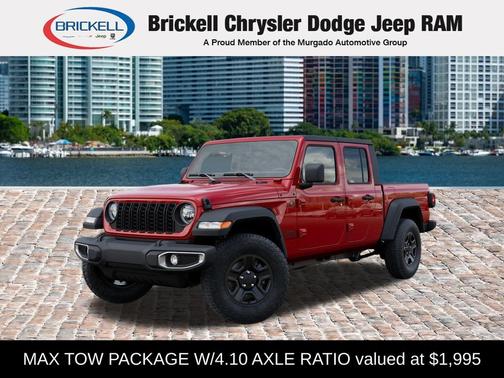 Firecracker Red Clearcoat (DISC) 2026 Jeep Gladiator Sport