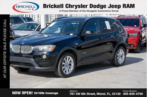 2016 BMW X3 sDrive28i