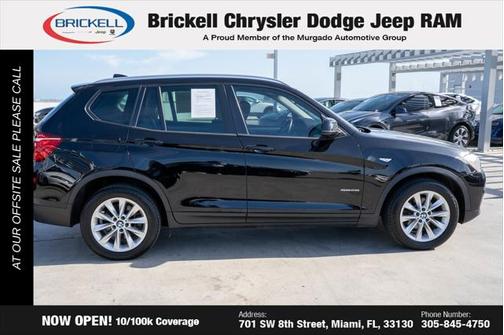 2016 BMW X3 sDrive28i
