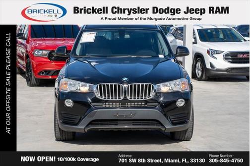 2016 BMW X3 sDrive28i