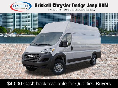 Bright White Clearcoat 2026 RAM ProMaster 3500 High Roof