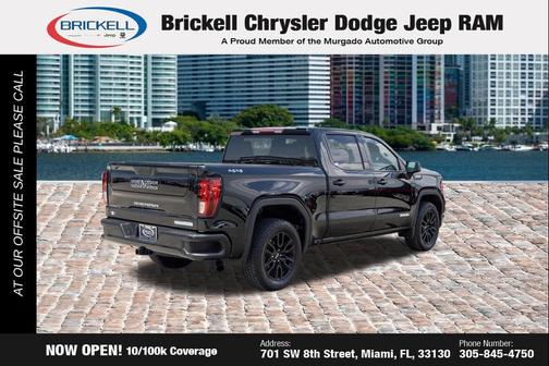 Onyx Black 2024 GMC Sierra 1500 Elevation