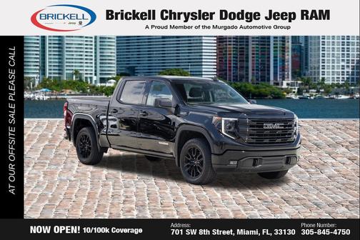 Onyx Black 2024 GMC Sierra 1500 Elevation