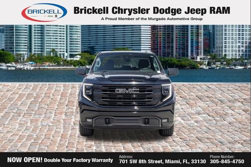 Onyx Black 2024 GMC Sierra 1500 Elevation