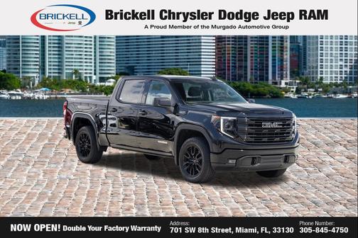 Onyx Black 2024 GMC Sierra 1500 Elevation
