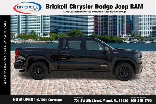 Onyx Black 2024 GMC Sierra 1500 Elevation