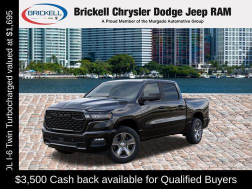 Diamond Black Crystal Pearlcoat 2026 RAM 1500 Tradesman