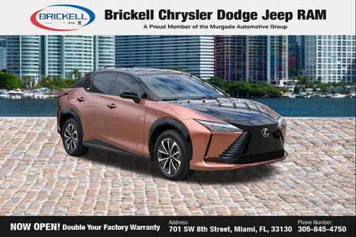 Copper Crest/Black 2025 Lexus RZ 300e Premium