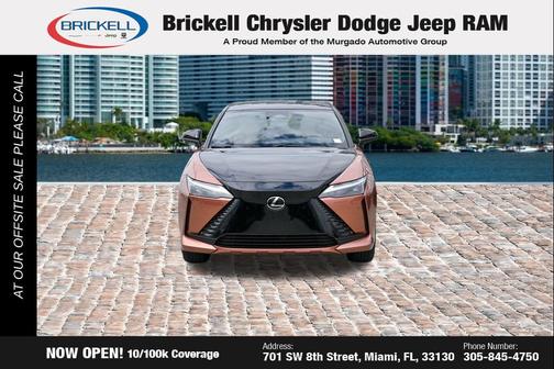 Copper Crest/Black 2025 Lexus RZ 300e Premium