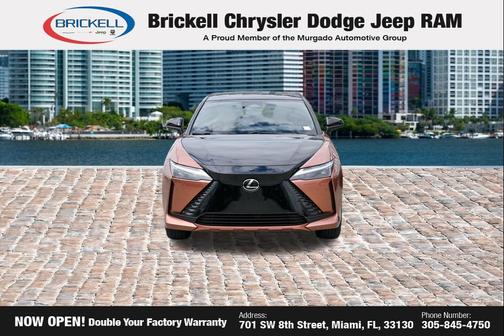 Copper Crest/Black 2025 Lexus RZ 300e Premium