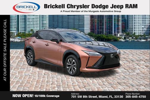 Copper Crest/Black 2025 Lexus RZ 300e Premium