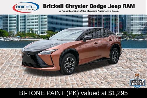 Copper Crest/Black 2025 Lexus RZ 300e Premium