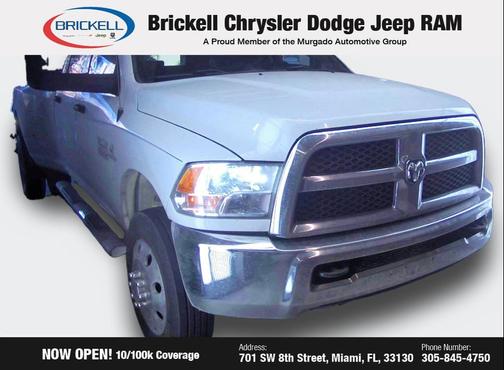 2017 RAM 3500 Tradesman Crew Cab 4x4 8' Box