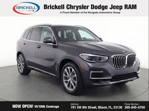 Dark Graphite Metallic 2022 BMW X5 sDrive40i