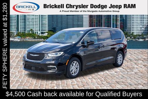 Diamond Black Crystal Pearlcoat 2026 Chrysler Pacifica L