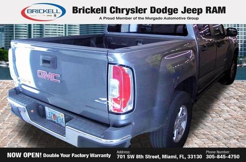 Satin Steel Metallic 2019 GMC Canyon Base