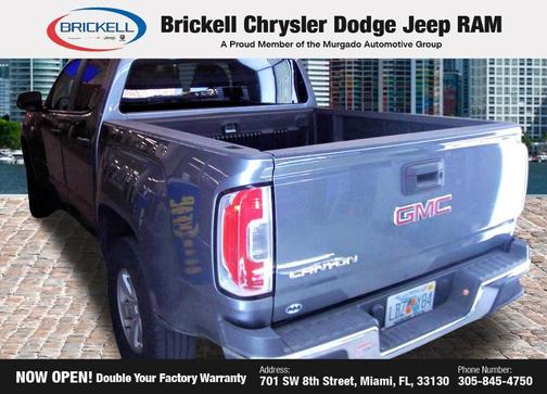 Satin Steel Metallic 2019 GMC Canyon Base