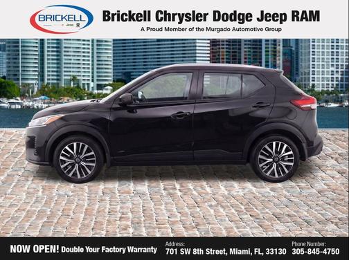 Super Black 2021 Nissan Kicks SV