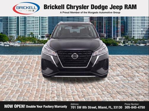 Super Black 2021 Nissan Kicks SV