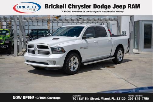 Bright White Clearcoat 2015 RAM 1500 Sport
