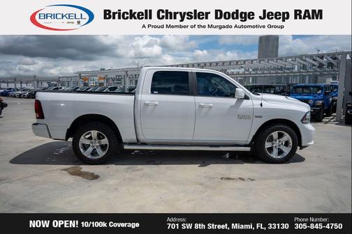 Bright White Clearcoat 2015 RAM 1500 Sport