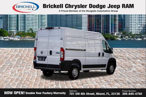 Bright White Clearcoat 2026 RAM ProMaster 2500 Tradesman
