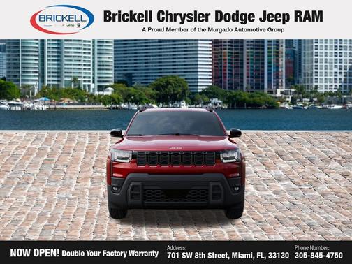 Red Hot Pearlcoat 2026 Jeep Cherokee Limited