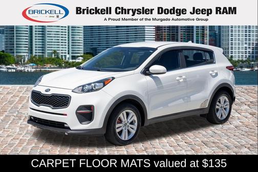 Clear White 2017 Kia Sportage LX