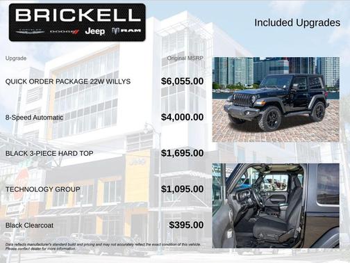 Black Clearcoat 2022 Jeep Wrangler Willys