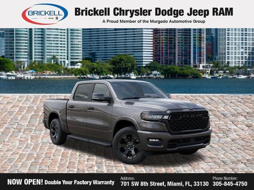 Granite Crystal Metallic Clearcoat 2026 RAM 1500 Big Horn/Lone Star