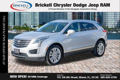 Radiant Silver Metallic 2019 Cadillac XT5 Premium Luxury