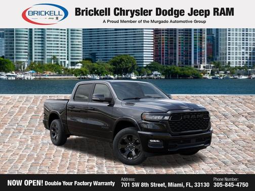 Diamond Black Crystal Pearlcoat 2026 RAM 1500 Big Horn/Lone Star