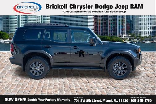 Black 2026 Toyota Land Cruiser Base