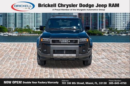 Black 2026 Toyota Land Cruiser Base